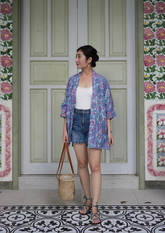 Reversible Batik Kimono